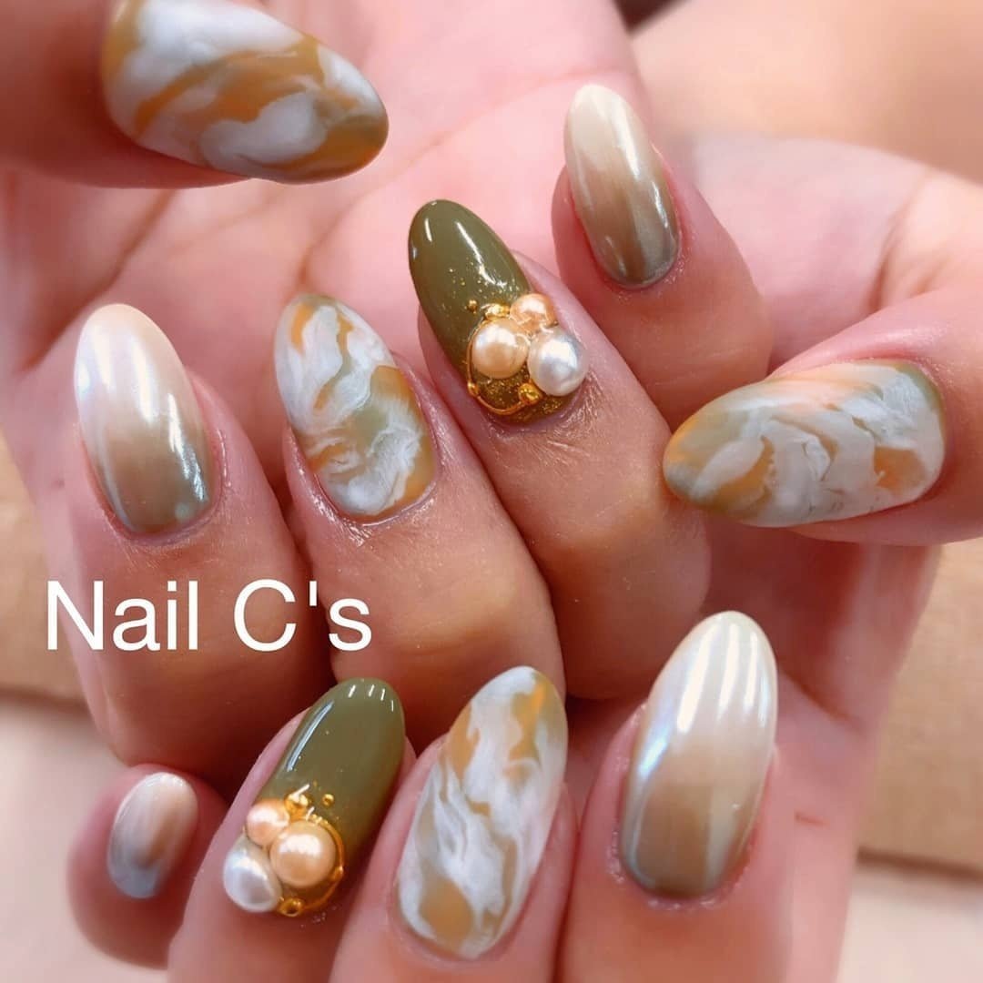 秋 オールシーズン 女子会 ハンド グラデーション Yumi Yoshikura Nail C S ネイルシーズ のネイル デザイン No ネイルブック