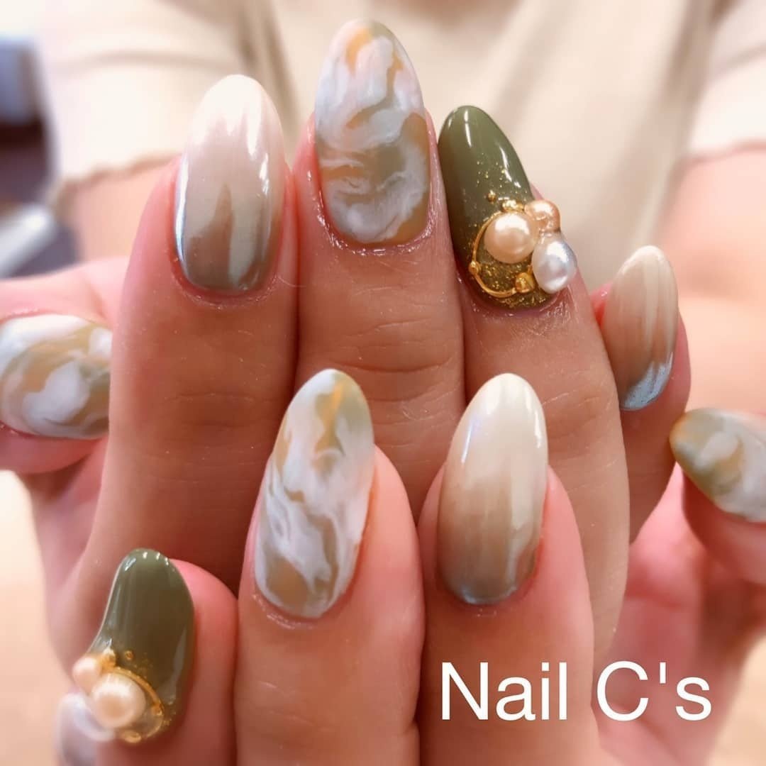 秋 オールシーズン 女子会 ハンド グラデーション Yumi Yoshikura Nail C S ネイルシーズ のネイル デザイン No ネイルブック