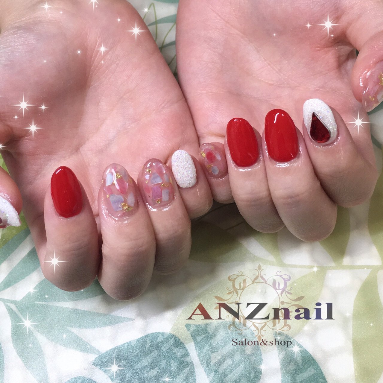 秋 冬 デート 女子会 ハンド Anznail 旭川市ネイルサロン ネイリストあんず のネイルデザイン No ネイルブック
