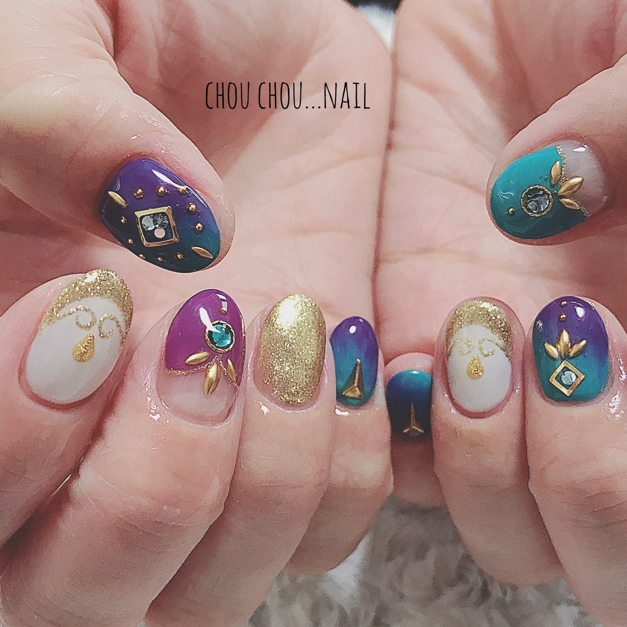 オールシーズン ハンド Nail Salon Chouchouのネイルデザイン No 4702574 ネイルブック