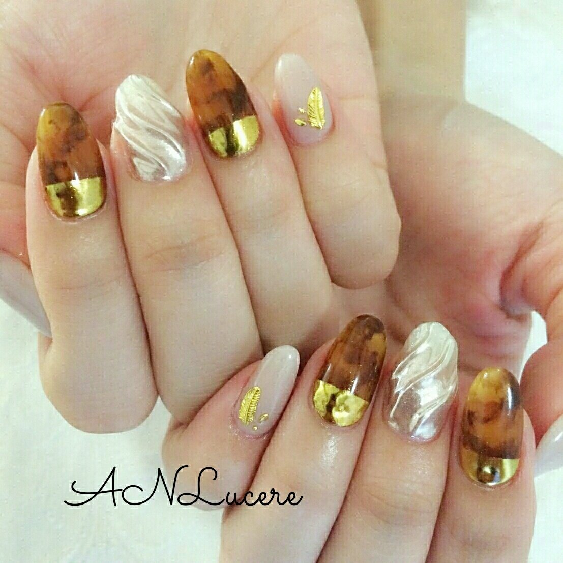 普通のべっ甲ネイルはもう飽きた そんなあなたにお勧めなべっ甲ネイル Eyelash Nail Alpha アイラッシュアンドネイルアルファドット