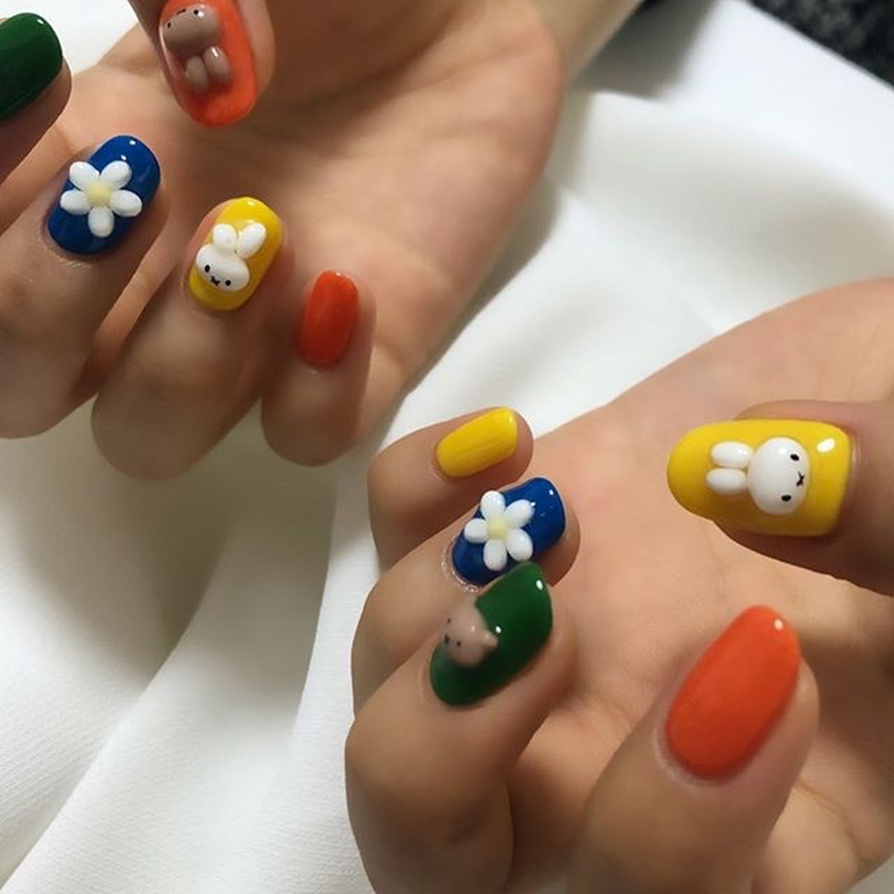 春/オールシーズン/ハロウィン/女子会/ハンド - 703nailのネイルデザイン[No.4703779]｜ネイルブック