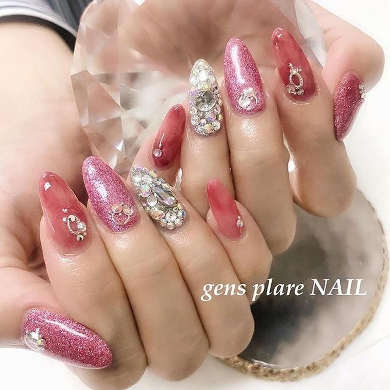 春/オールシーズン/女子会/ハンド/ミディアム - gpNAIL.sayakaのネイル
