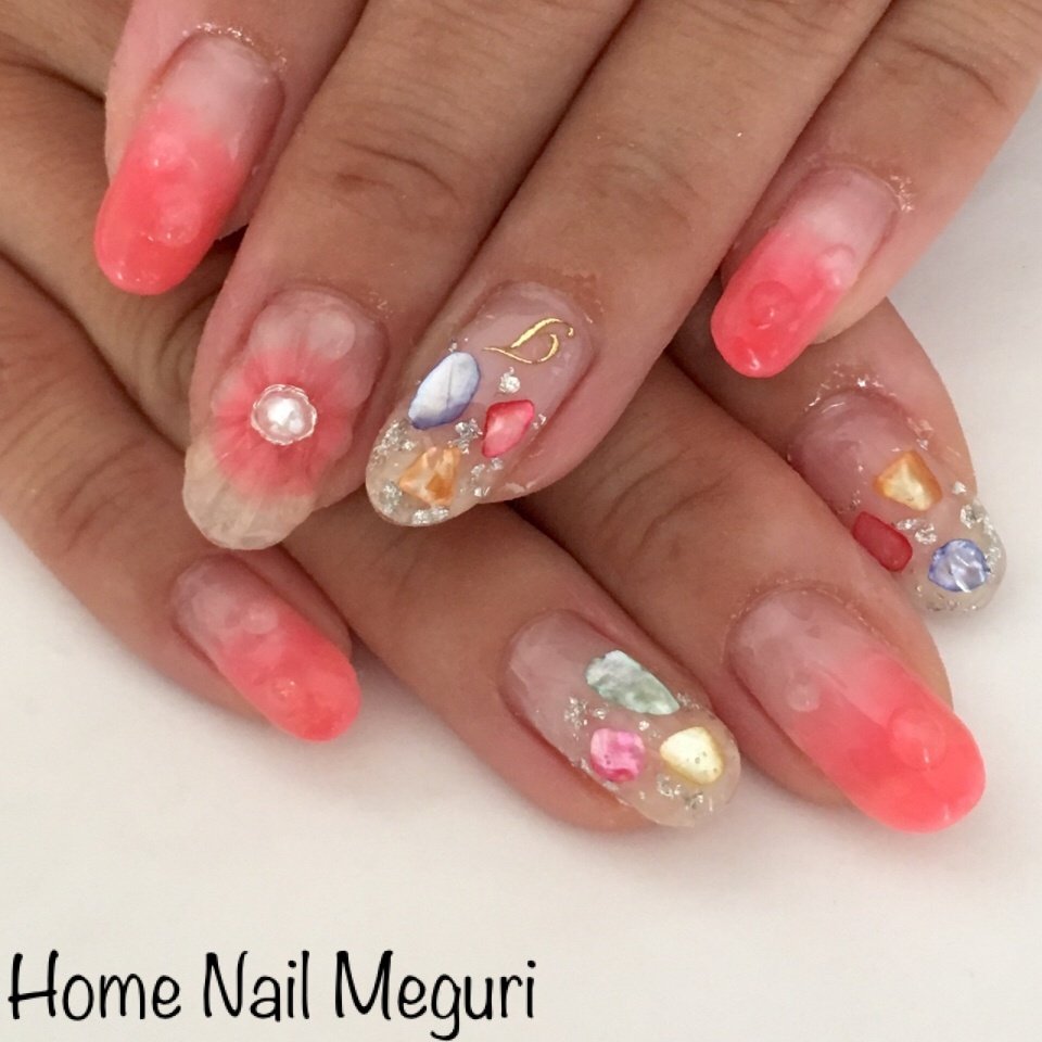 Home Nail Meguriのネイルデザイン No ネイルブック