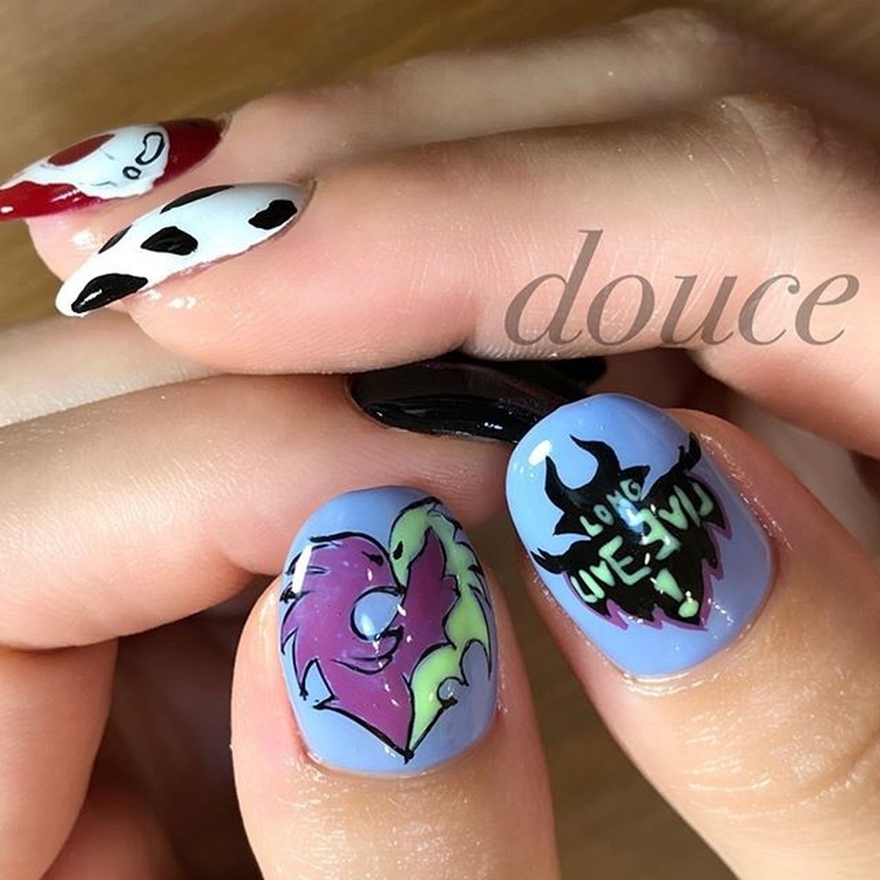 秋/ハロウィン/ハンド/アニマル柄/パール - nailsalon_douceのネイル 