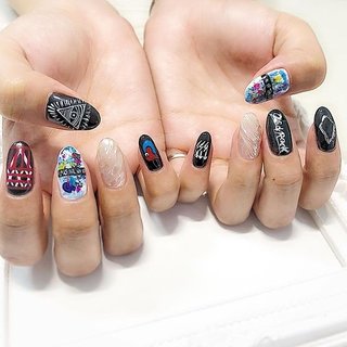 人気順 ラメ Oneokrockのネイルデザイン ネイルブック