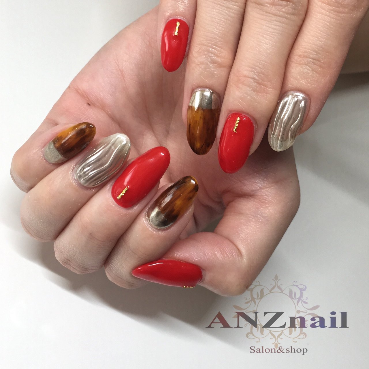 秋 冬 ハロウィン ハンド 変形フレンチ Anznail 旭川市ネイルサロン ネイリストあんず のネイルデザイン No ネイル ブック