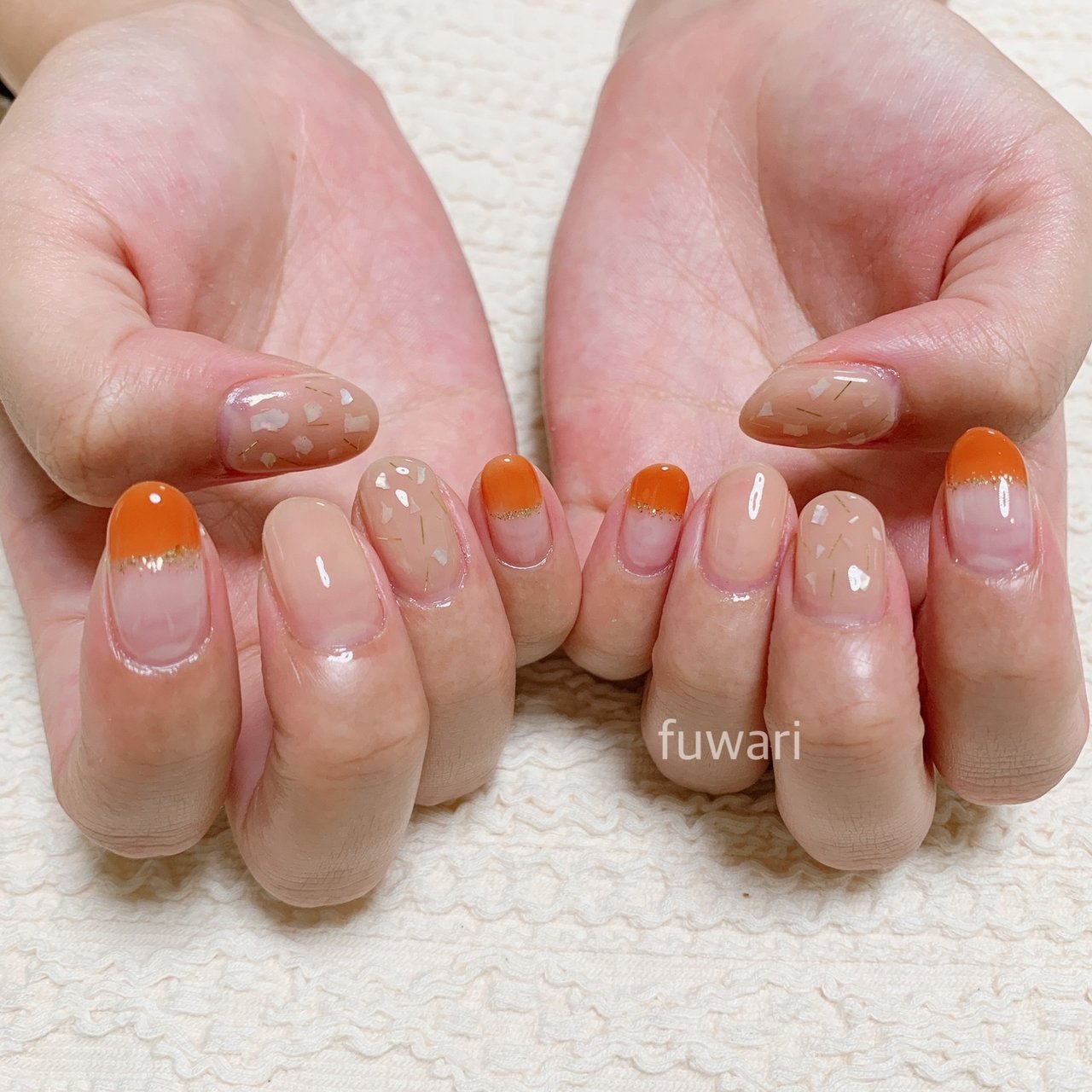 秋 オールシーズン ハンド シンプル ショート 杉村渚のネイルデザイン No ネイルブック