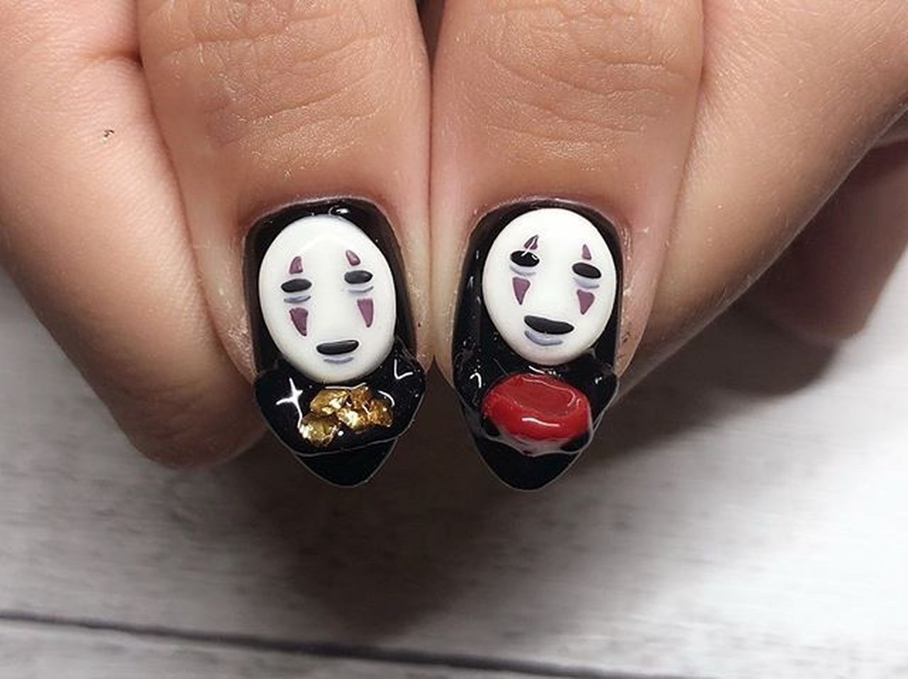 オールシーズン 旅行 ハロウィン ハンド 痛ネイル Lucas Nailのネイルデザイン No ネイルブック