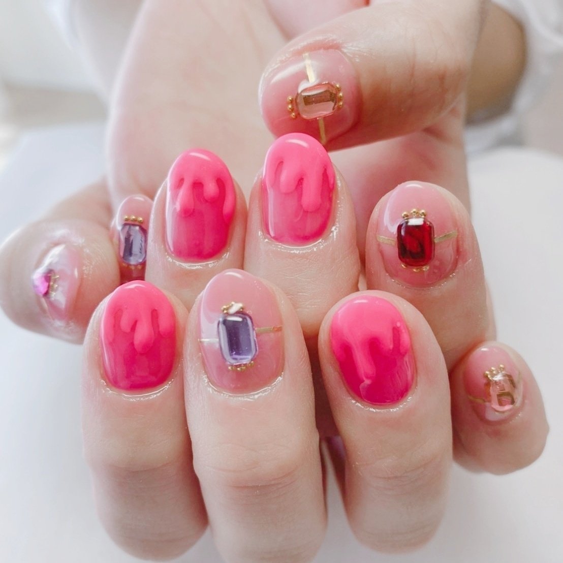 夏 オールシーズン ハロウィン パーティー ハンド Pleiades Nailプレアデスネイルのネイルデザイン No ネイルブック