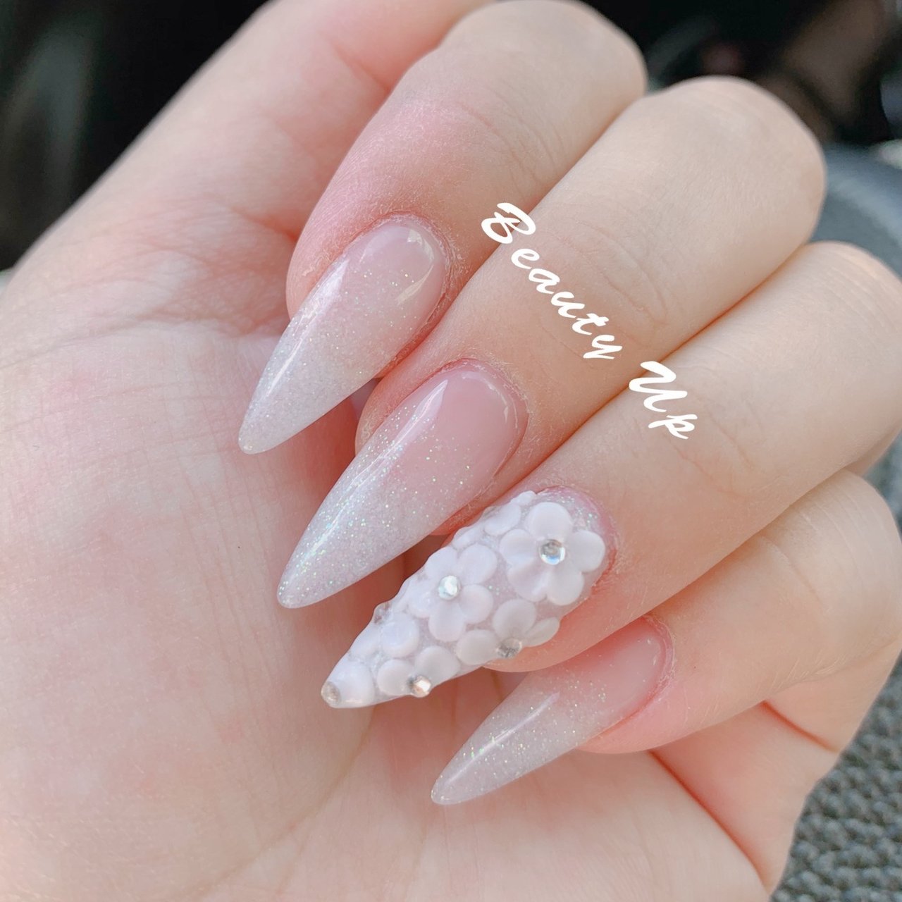 オールシーズン バレンタイン ブライダル ハンド グラデーション Beauty Upのネイルデザイン No ネイルブック