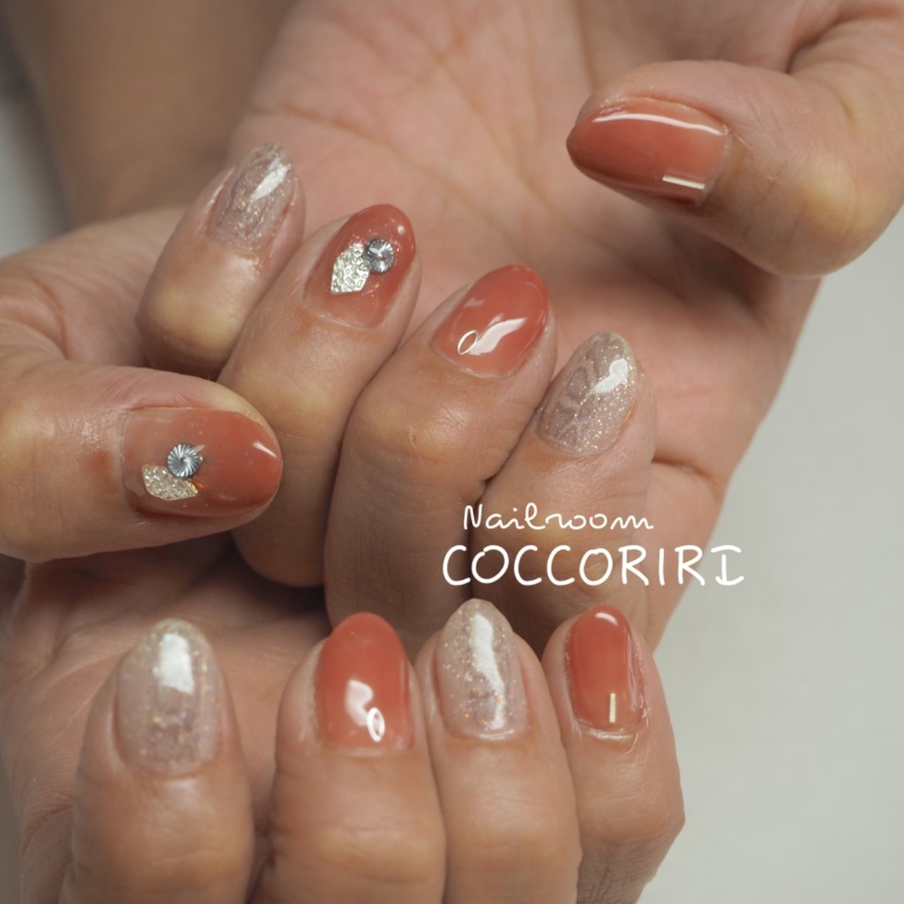 秋 冬 オールシーズン オフィス ハンド Nail By Coccoririのネイルデザイン No ネイルブック