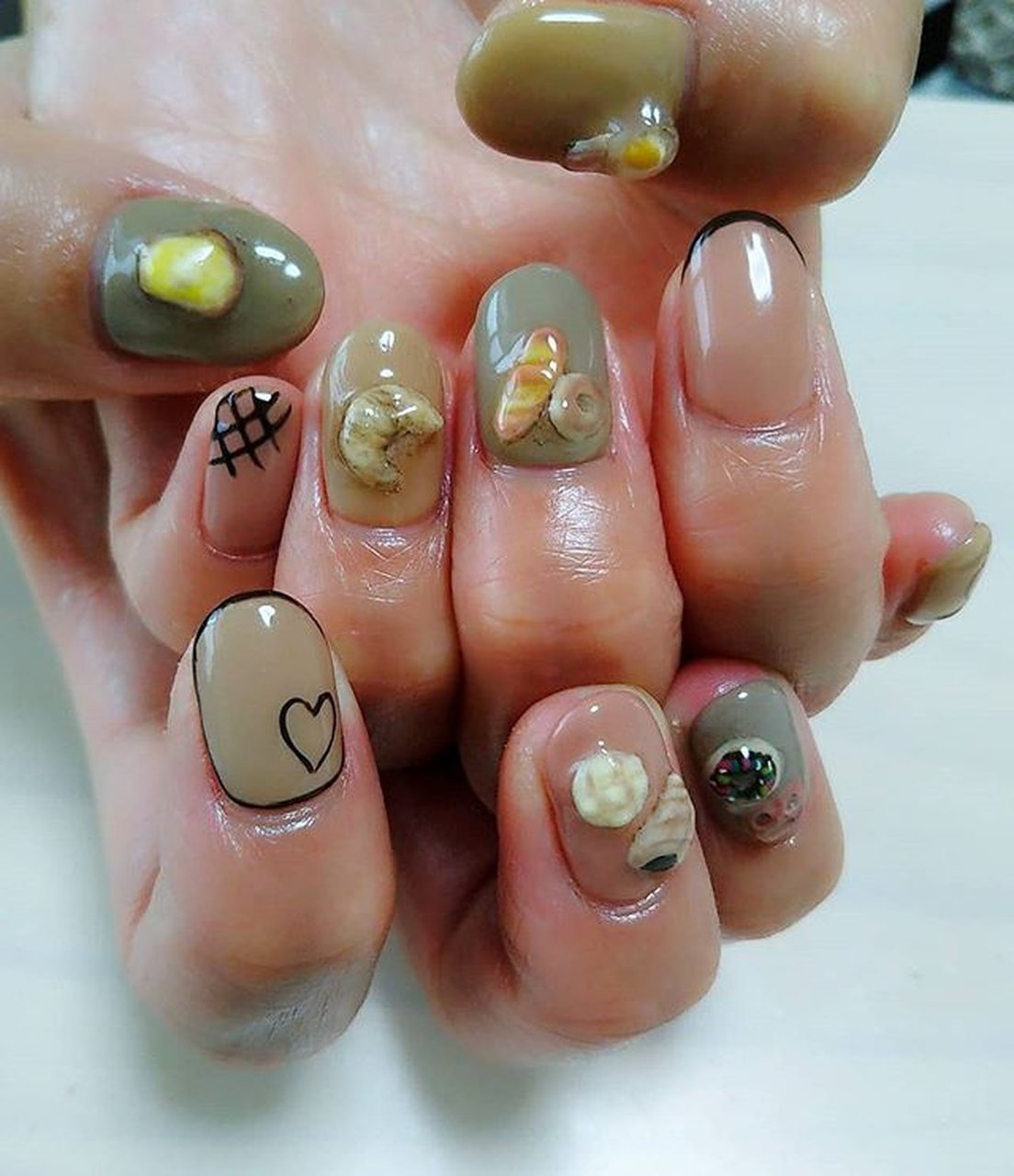 オールシーズン ライブ ハロウィン パーティー ハンド Nailsalon Leaのネイルデザイン No ネイルブック