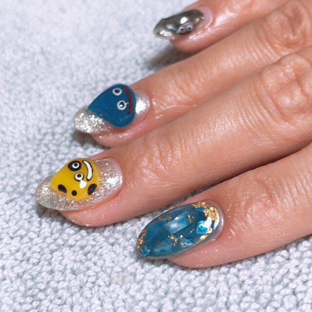 オールシーズン ハロウィン ハンド キャラクター 3d Rico Nailのネイルデザイン No ネイルブック