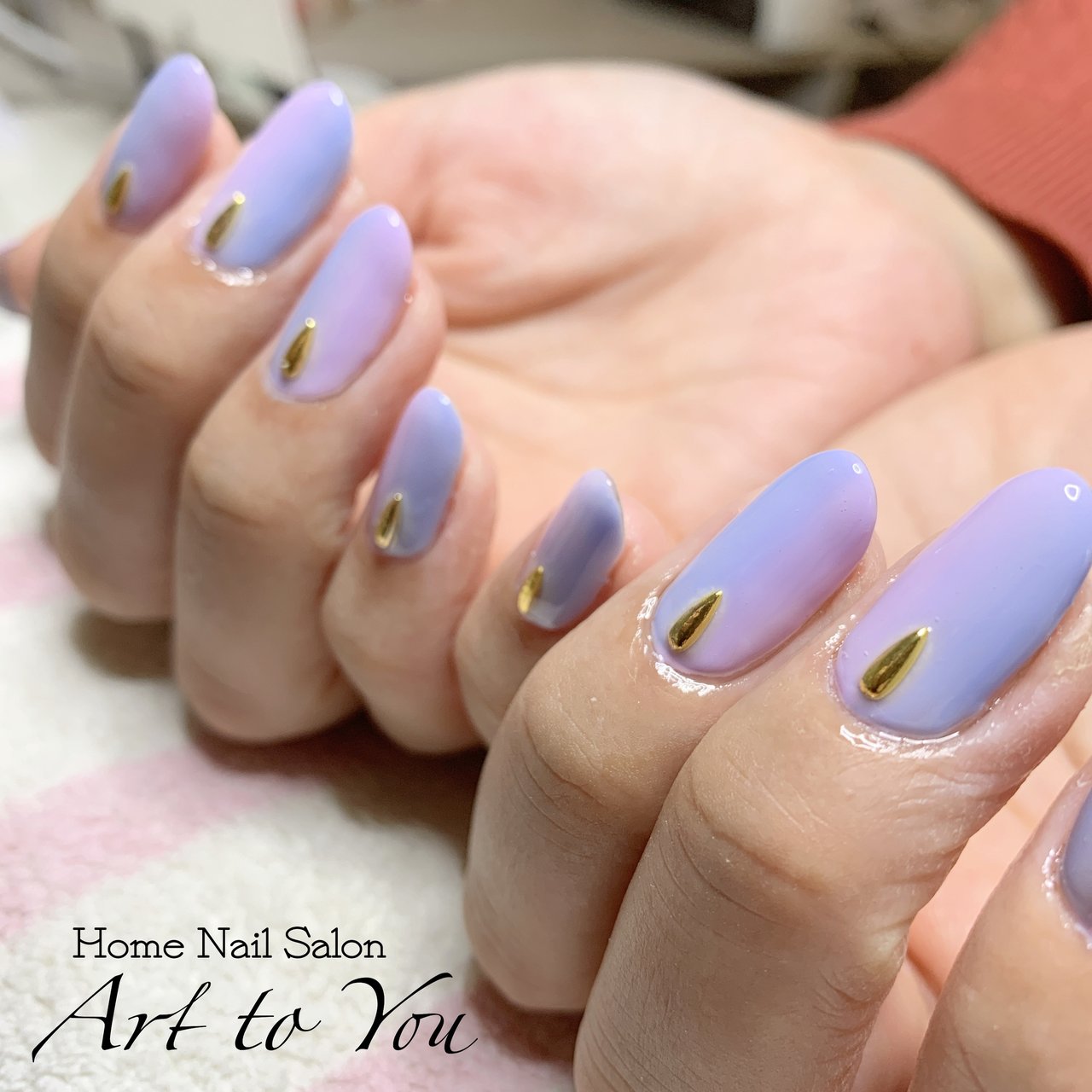 秋 冬 ハンド グラデーション ミディアム Homenailsalon Arttoyou のネイルデザイン No ネイルブック