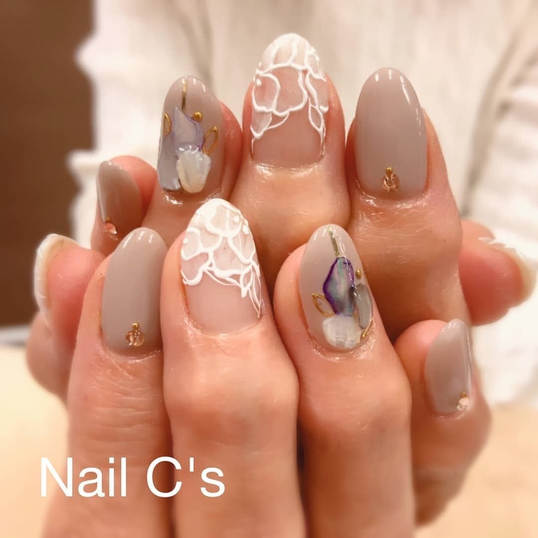 オールシーズン パーティー デート 女子会 ハンド Yumi Yoshikura Nail C S ネイルシーズ のネイル デザイン No 473 ネイルブック