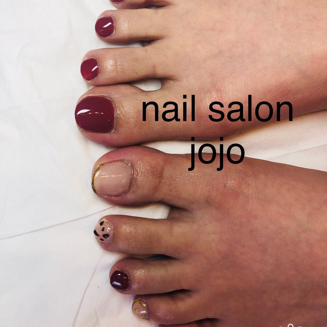 フット ボルドー お客様 Nail Salonjojoのネイルデザイン No ネイルブック