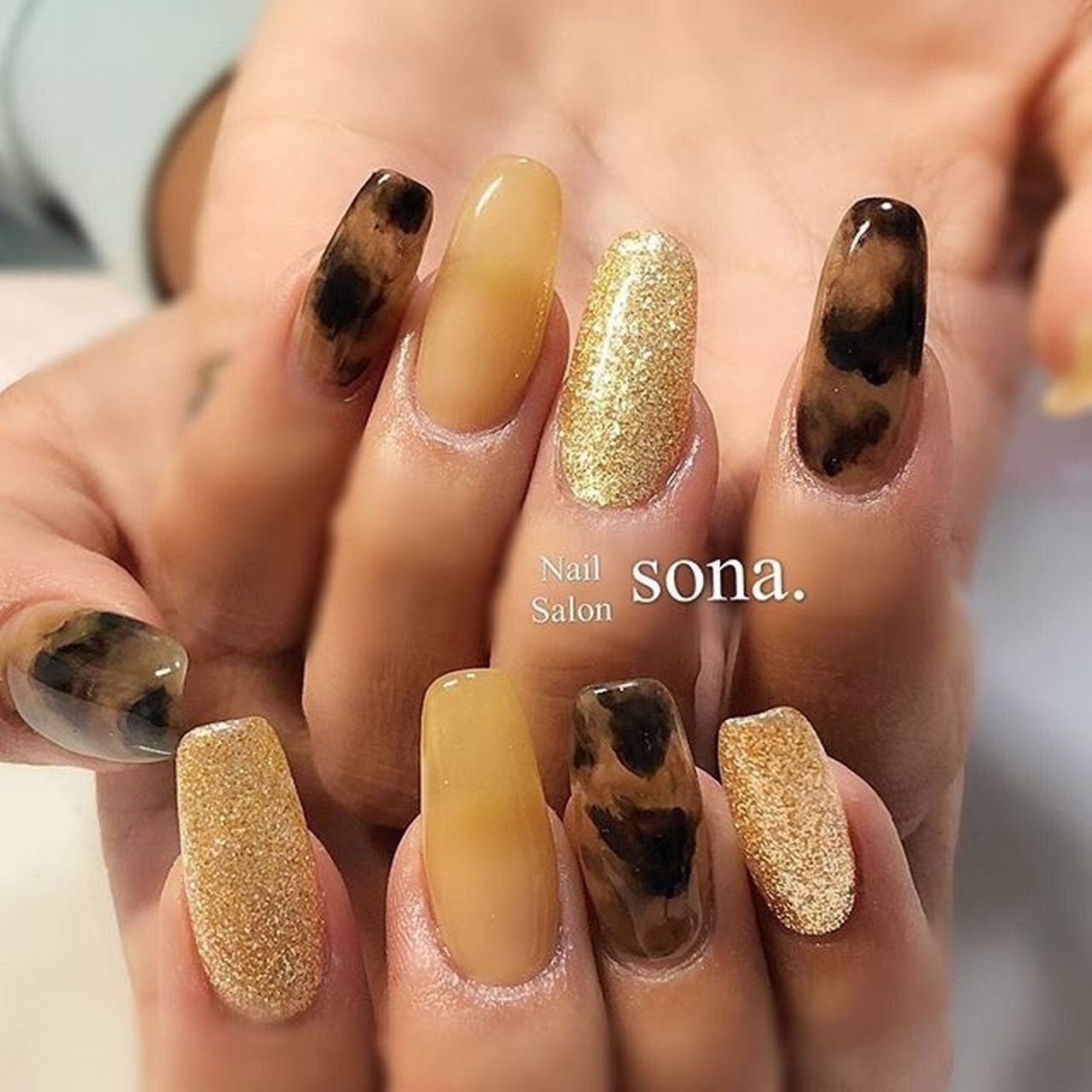 秋 冬 パーティー デート ハンド Sona ソナ のネイルデザイン No ネイルブック