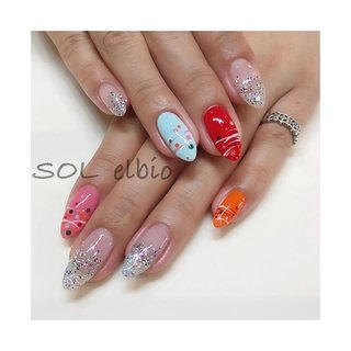 . やっと少し夏らしく
なってきましたね🌻
.
お祭りの季節に
ヨーヨーネイル💅🍧
.
.
.
#マツエク#マツex#まつ毛エクステ#solelbio#sol#elbio山梨#甲府#山梨マツエクサロン#山梨ネイルサロン#山梨眉毛エクステ#ネイルサロン#まつ毛エクステサロン#マツエクデザイン##マツパー#アイラッシュカールおしゃれさんと繋がりたい#nail#ネイル#ジェルネイル#ネイルデザイン#定額ネイル#💅#ヨーヨーネイル#ラメネイル#夏ネイル#人気#トリネ#trina#おすすめ#ホットペッパーから予約出来ます#ホットペッパー #夏 #ハンド #ラメ #ロング #カラフル #ジェルネイル #お客様 #SOL elbio #ネイルブック