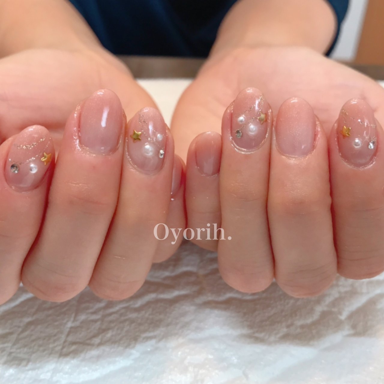 冬 オールシーズン ブライダル パーティー ハンド Oyorihnailのネイルデザイン No ネイルブック