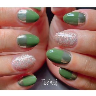 ピンクシャンパンゴールドのネイルデザイン ネイルブック