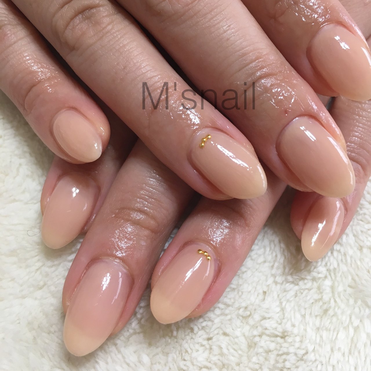 オールシーズン オフィス ハンド シンプル グラデーション M S Nailのネイルデザイン No ネイルブック