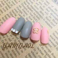 オフィス ハンド フレンチ ミディアム ベージュ Jamnailのネイルデザイン No ネイルブック