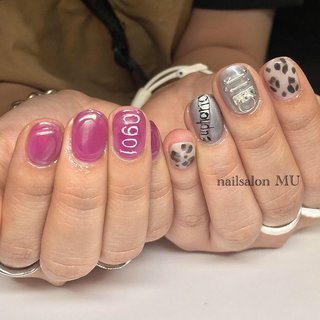 レオパード ヒョウ柄 防弾少年団のネイルデザイン ネイルブック