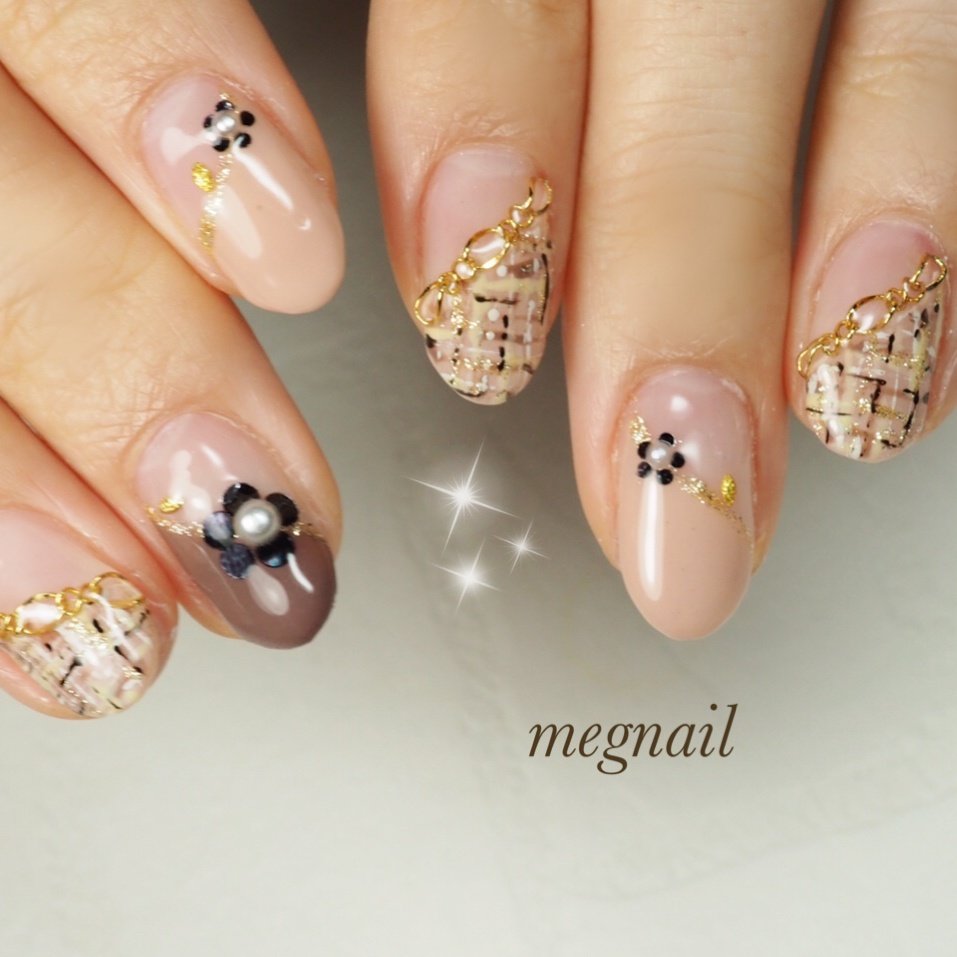 秋 冬 デート 女子会 ハンド Megnailのネイルデザイン No ネイルブック