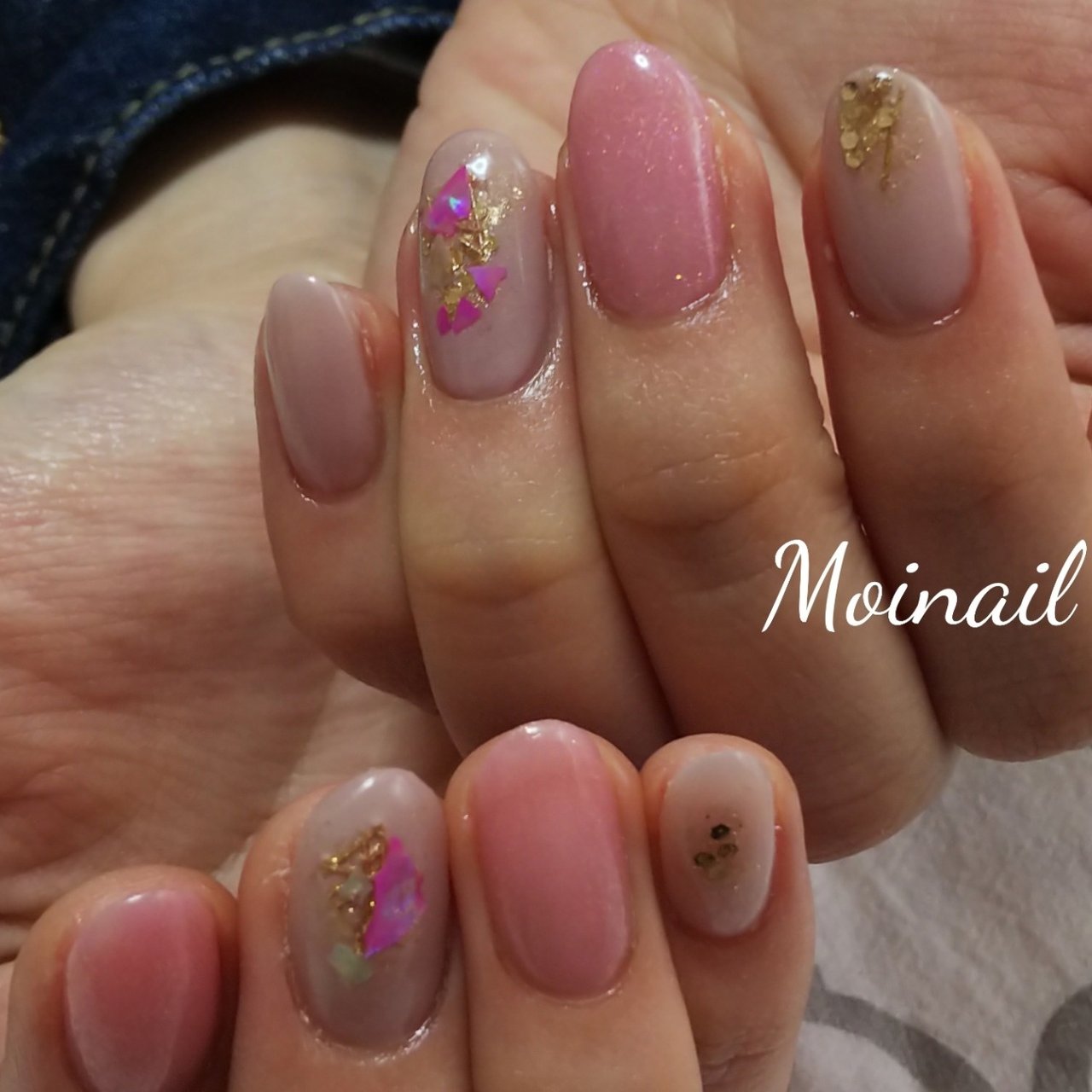 秋 冬 ハンド シンプル ワンカラー Moi Nail モアネイル のネイルデザイン No ネイルブック