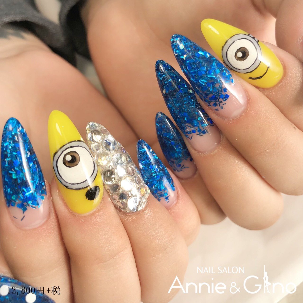 オールシーズン ハンド キャラクター スカルプチュア お客様 Nailsalon Annie Ginoのネイルデザイン No 4788283 ネイルブック