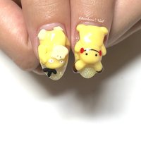 人気順 グラデーション 3d ポケモンネイルのネイルデザイン ネイルブック