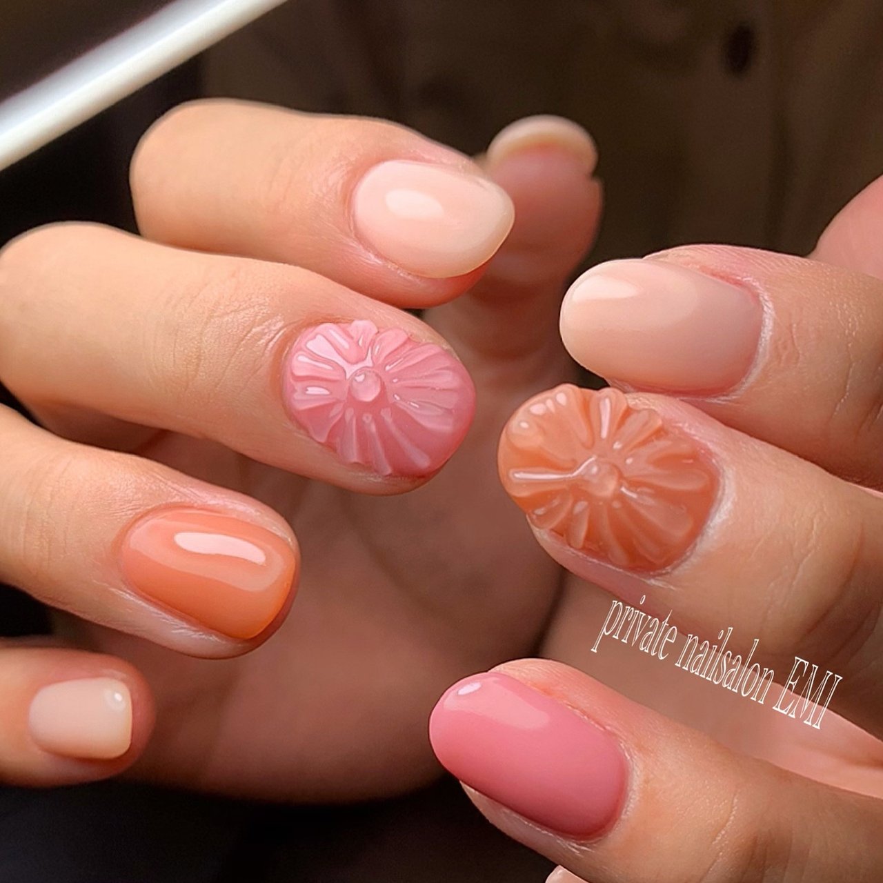 オールシーズン デート 女子会 ハンド シンプル Private Nailsalon Emiのネイルデザイン No ネイルブック