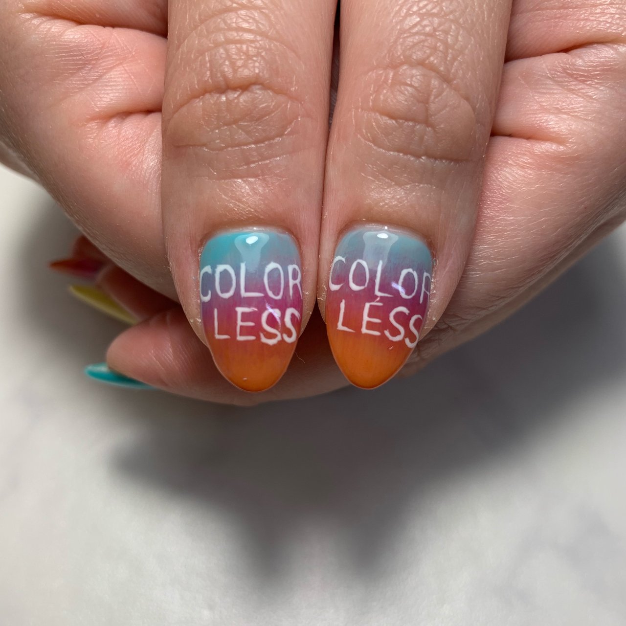 ライブ ハンド グラデーション Nailsalon Frameのネイルデザイン No ネイルブック