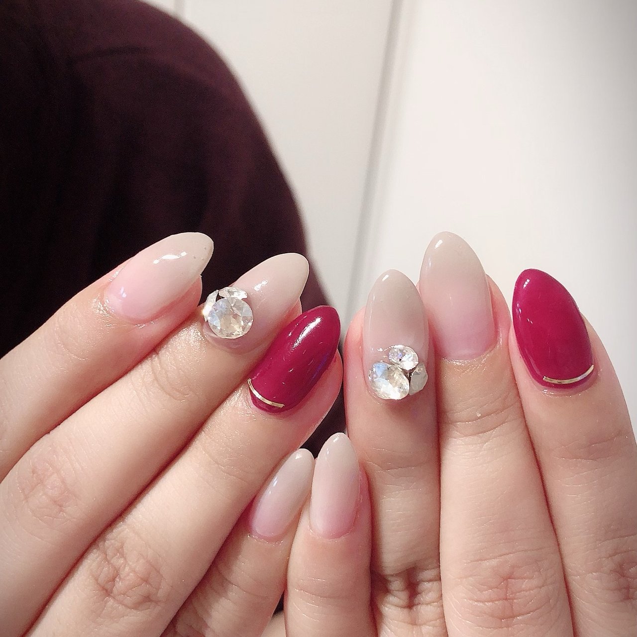 オールシーズン オフィス パーティー デート ハンド Kupulau Nail Haruのネイルデザイン No ネイルブック