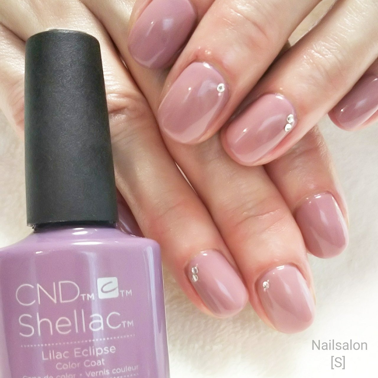 オールシーズン ハンド シンプル ワンカラー ミディアム シェラックネイル専門店 S のネイルデザイン No ネイルブック