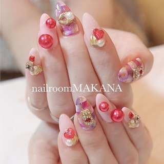 キスマーク💋のネイルデザイン｜ネイルブック