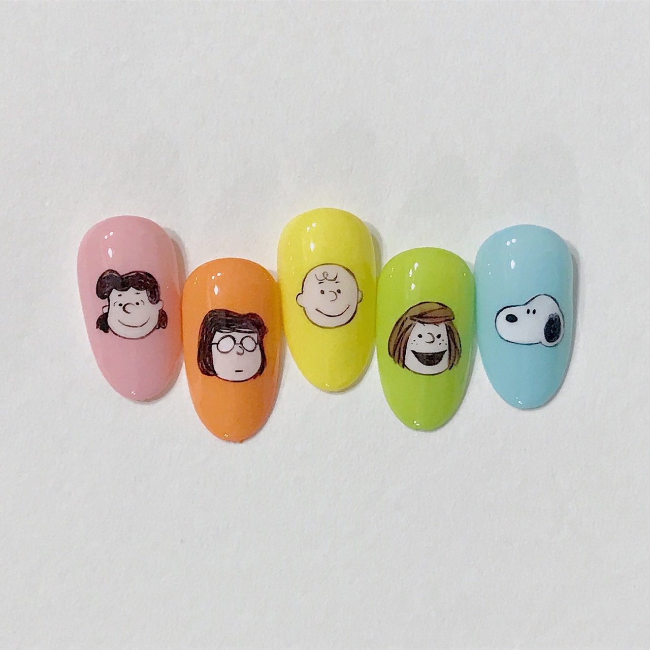 オールシーズン ハンド 痛ネイル キャラクター ショート Inails Tenjintenのネイルデザイン No ネイルブック