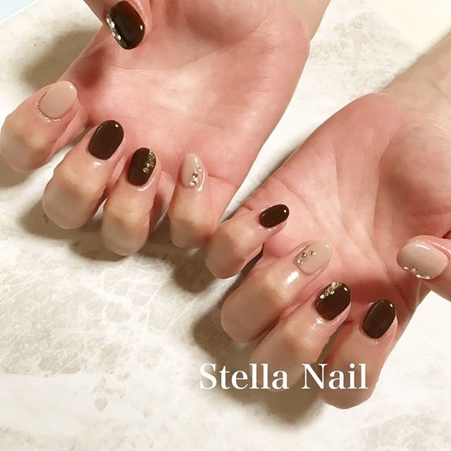 秋 オールシーズン ハンド Stella Nailのネイルデザイン No ネイルブック