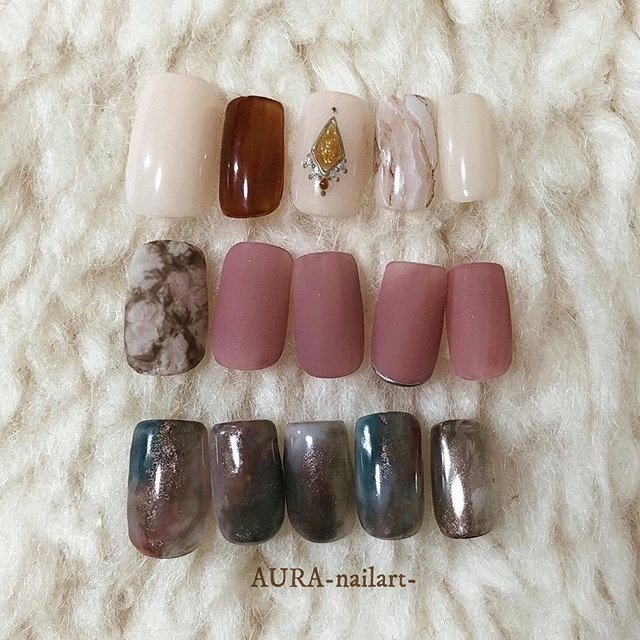 春 夏 秋 冬 ハンド Aura Nailart のネイルデザイン No ネイルブック