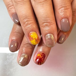 イチョウのネイルデザイン ネイルブック