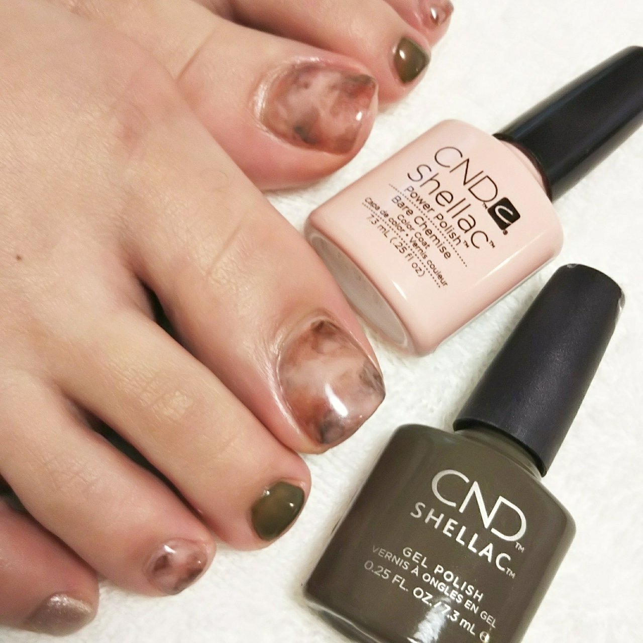 CND shellac シェラックネイル - カラージェル