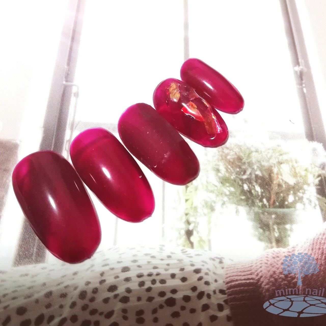 秋 冬 オールシーズン デート 水色 Yuuのネイルデザイン No ネイルブック