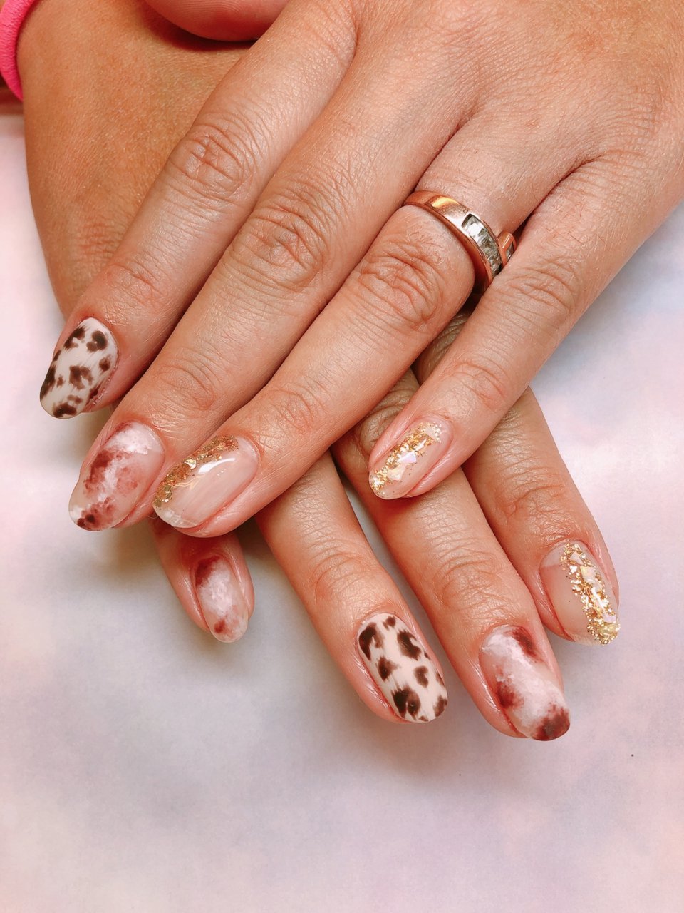 秋 フット 痛ネイル ネイルサロン スクール チアロのネイルデザイン No ネイルブック