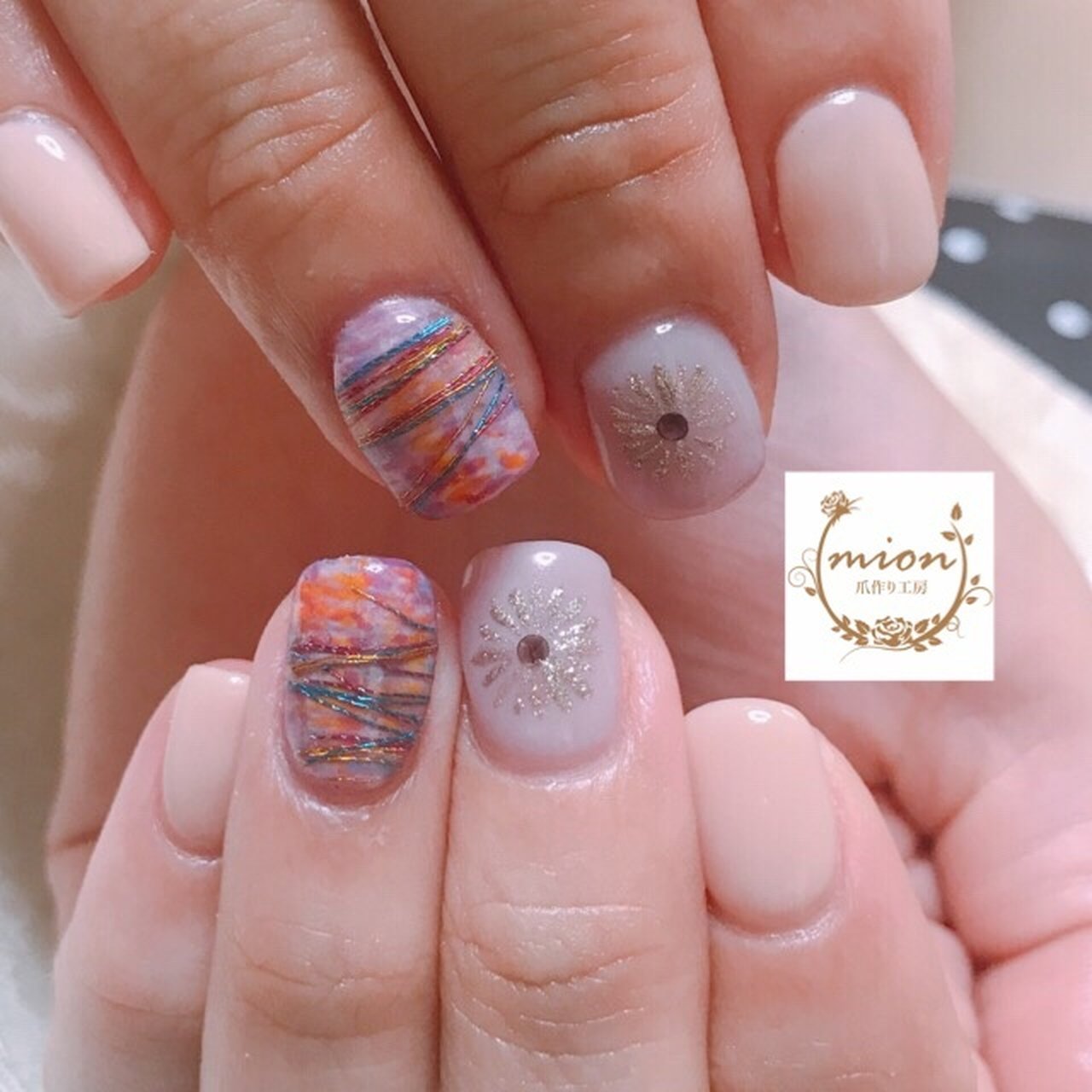 秋 オールシーズン オフィス ハンド ベージュ ネイリストキミのネイルデザイン No ネイルブック