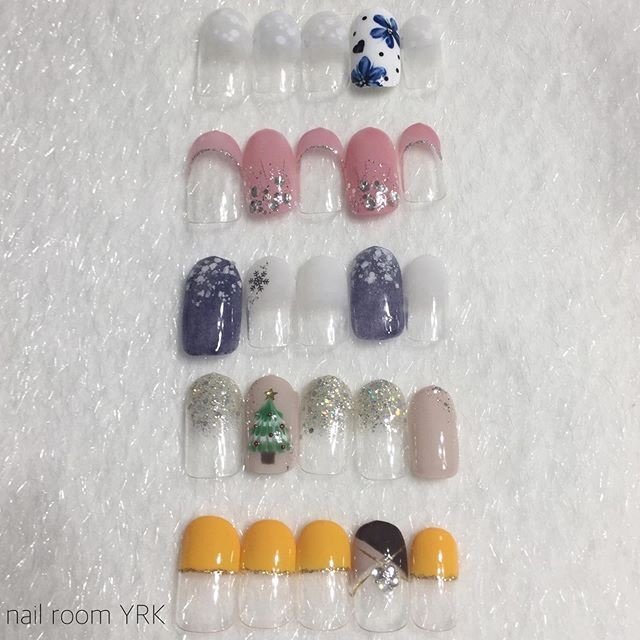 冬 ハンド ジェル ネイルチップ Nail Room Yrkのネイルデザイン No 468 ネイルブック