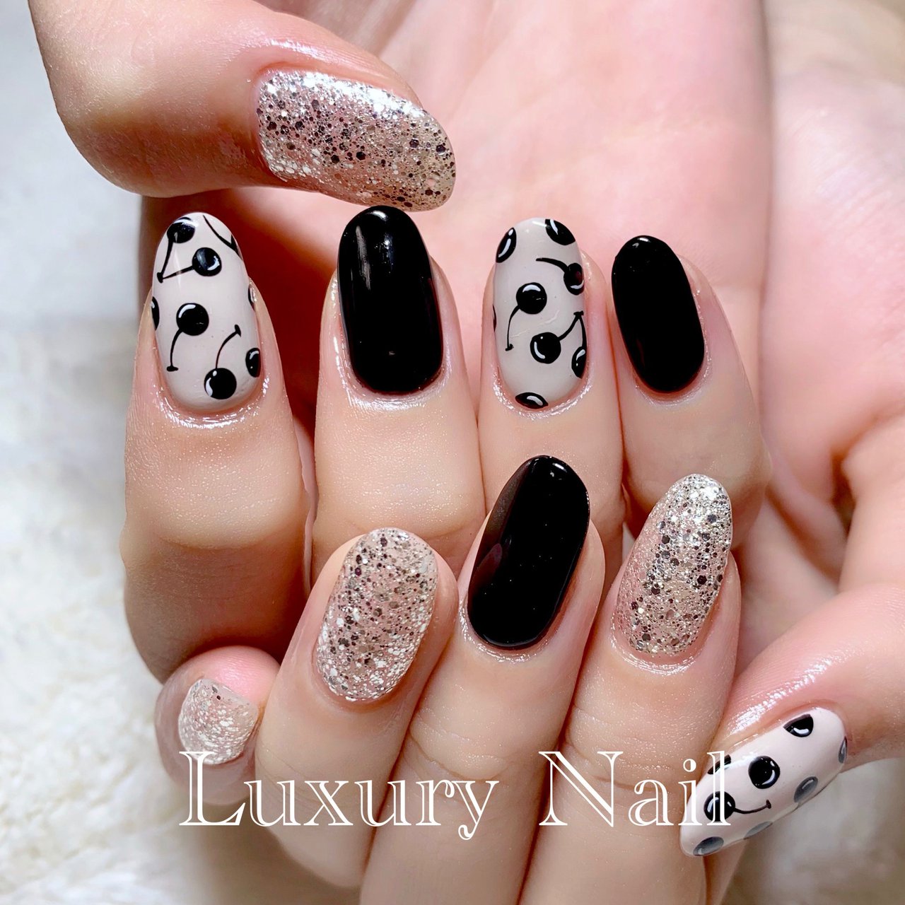 秋 冬 オールシーズン パーティー ハンド ちいやんのネイルデザイン No ネイルブック