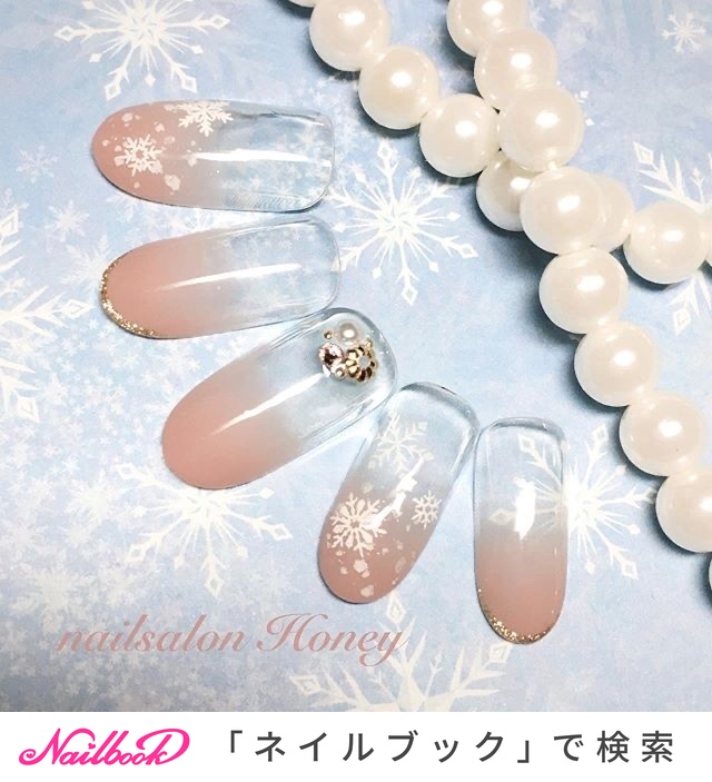 冬 オフィス パーティー デート ハンド Minami のネイルデザイン No ネイルブック