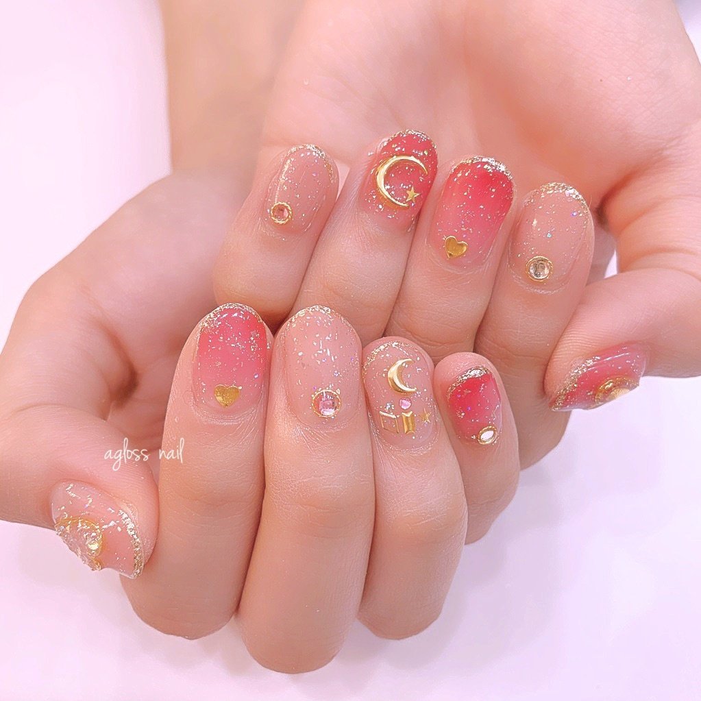 春 夏 秋 冬 ハンド Agloss Nailのネイルデザイン No ネイルブック