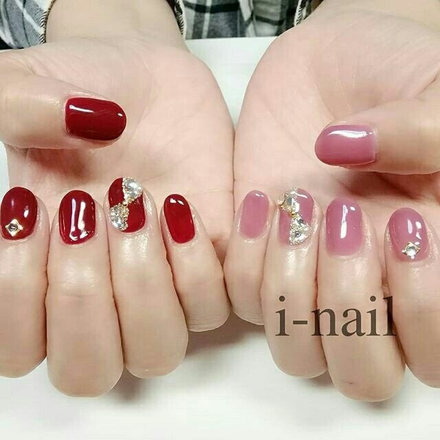 秋 冬 オールシーズン スポーツ ワンカラー I Nailのネイルデザイン No 406 ネイルブック